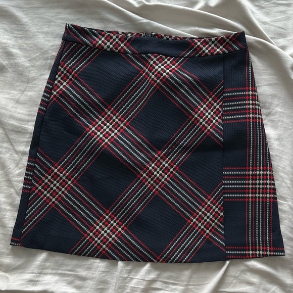 Halogen Plaid Mini Skirt - Picture 4 of 6